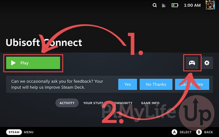 Open the Ubisoft Connect client