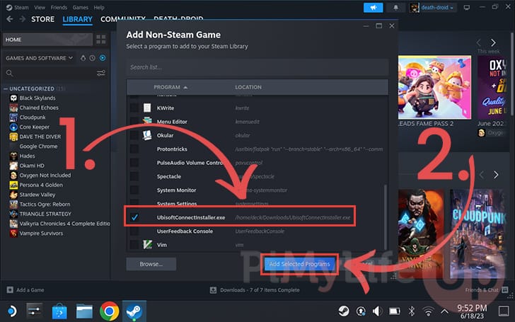 How to install Ubisoft Connect on Steam Deck and play Assassin's