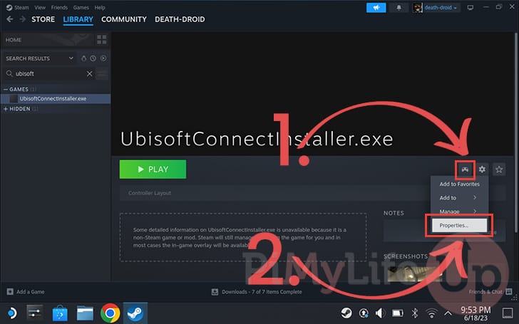 Installing Ubisoft Connect on the Steam Deck - Pi My Life Up