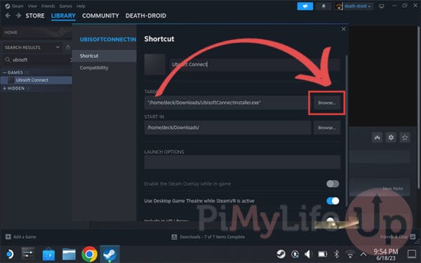 Installing Ubisoft Connect on the Steam Deck - Pi My Life Up