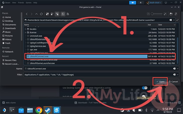 Installing Ubisoft Connect on the Steam Deck - Pi My Life Up