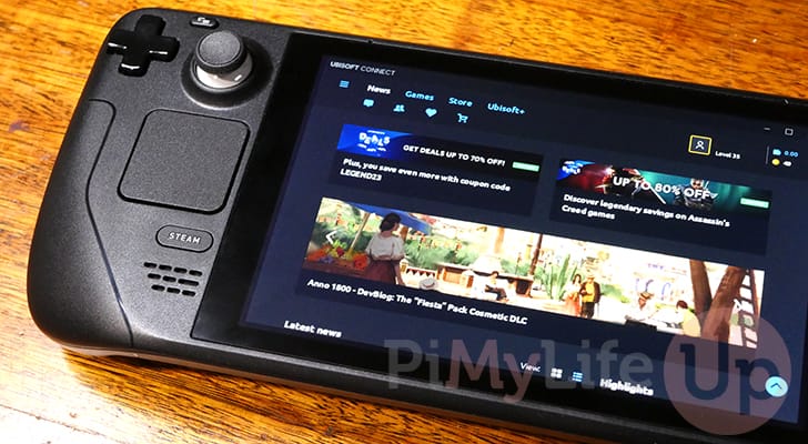 Installing Ubisoft Connect on the Steam Deck - Pi My Life Up