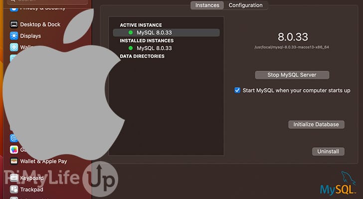 Install MYSQL for Mac