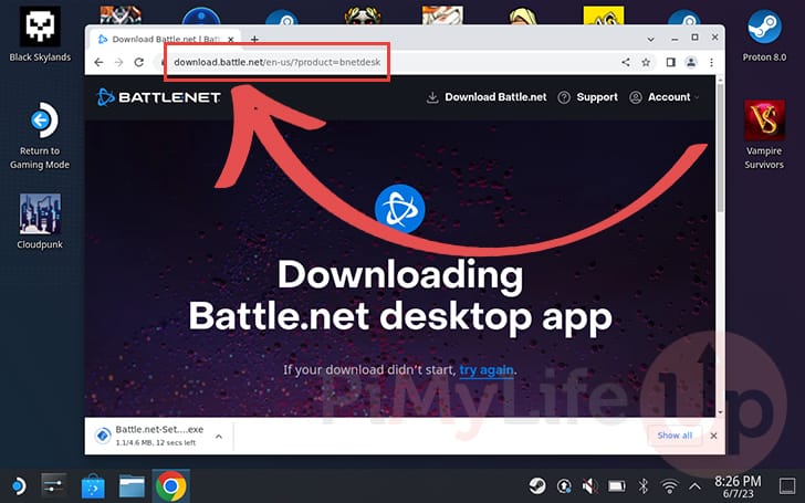 Battle.Net client stuck on login page : r/SteamDeck