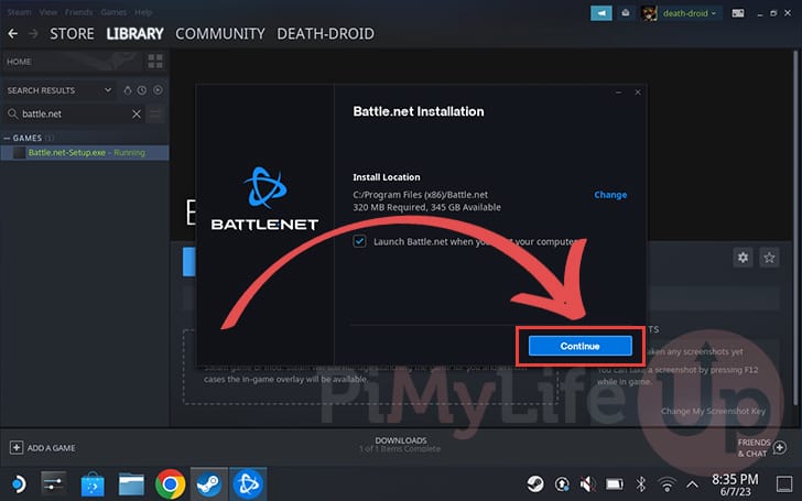 How to install Battle.net on the Steam Deck