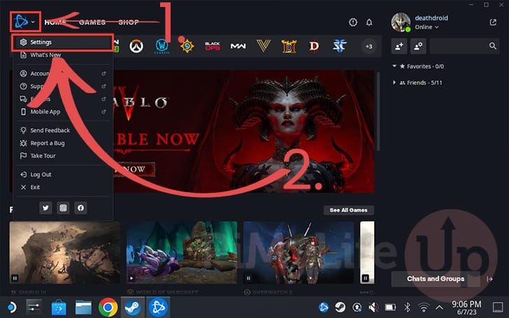 How to install Battle.net on Steam Deck