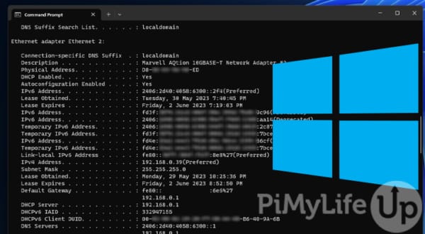 How to Get the Mac Address on Windows - Pi My Life Up