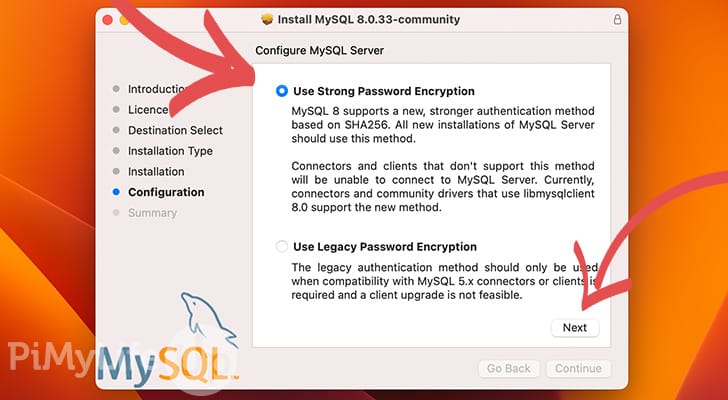 Password Encryption Choice MYSQL