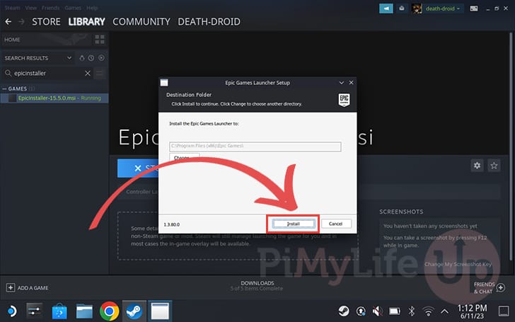 Steam Deck: How to easily install the Epic Games Store launcher