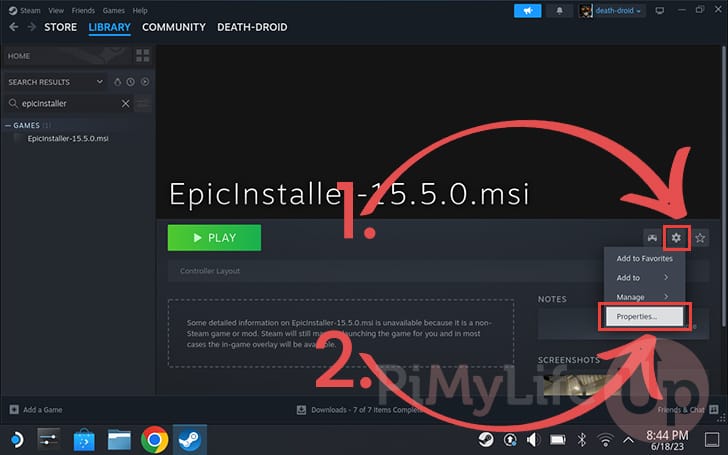 How To Install And Use Epic Games On Steam Deck