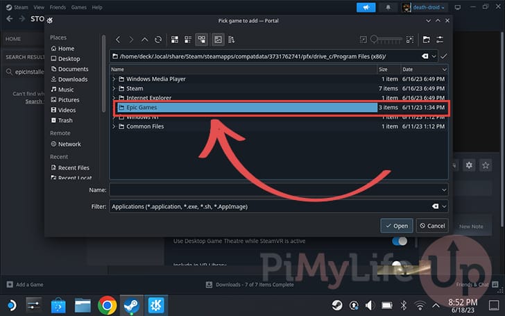 How to Install Epic Games Launcher on Steam Deck