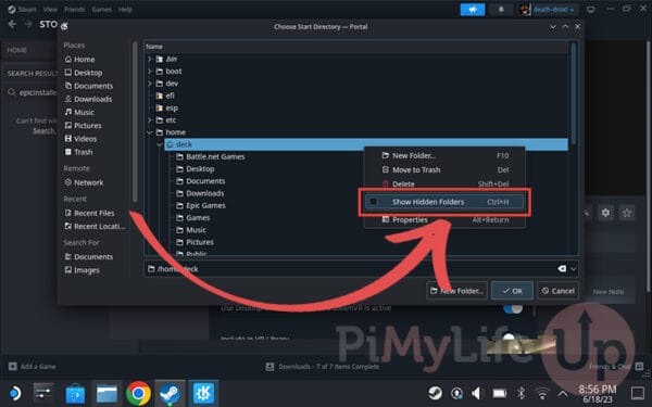 Installing the Epic Games Store on the Steam Deck - Pi My Life Up