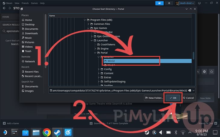 How to Install Epic Games Launcher on Steam Deck