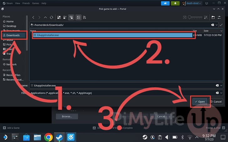 How to Install the EA Desktop App on the Steam Deck - Pi My Life Up