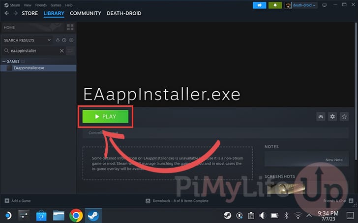 Can I download or use a mod downloaded from Steam for a non-Steam