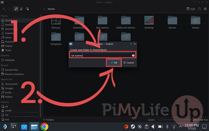 How to Install the EA Desktop App on the Steam Deck - Pi My Life Up