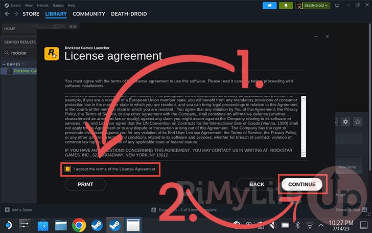 Installing the Rockstar Games Launcher on the Steam Deck - Pi My