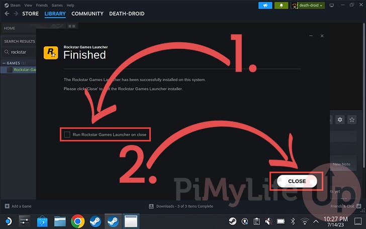 Installing the Rockstar Games Launcher on the Steam Deck - Pi My Life Up