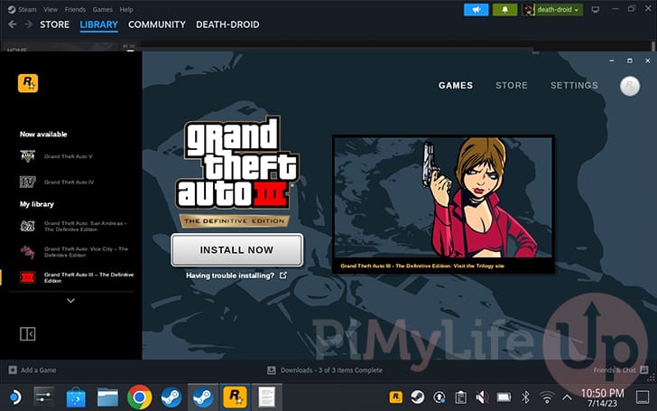 Installing the Rockstar Games Launcher on the Steam Deck - Pi My