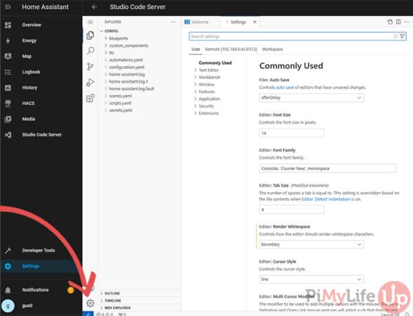 How to Install Visual Studio Code on Home Assistant - Pi My Life Up