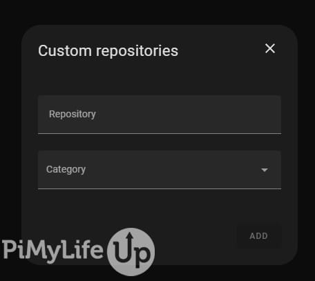 Custom Repositories Add
