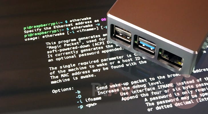 Raspberry Pi Wake-on-LAN Server