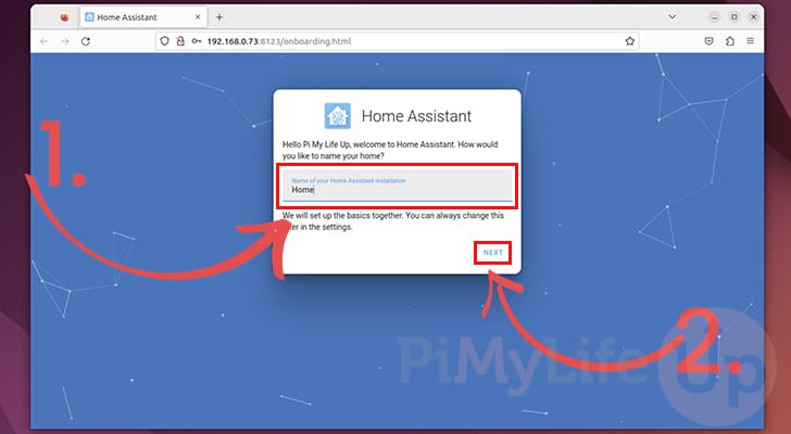 Assign Ubuntu Home Assistant Installation