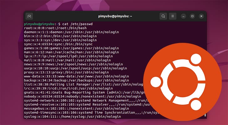 ubuntu user id list