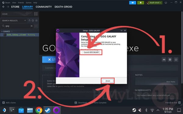 How To Install Gog Galaxy On The Steam Deck Pi My Life Up