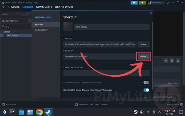 How To Install GOG Galaxy On The Steam Deck - Pi My Life Up