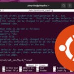 Ubuntu Edit Files using the terminal