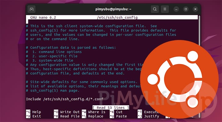 Ubuntu Edit Files using the terminal