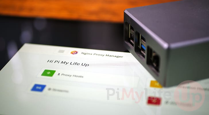 Raspberry Pi NGINX Proxy Manager