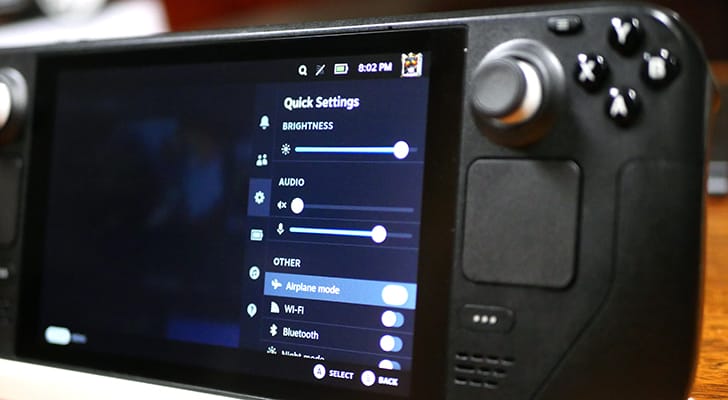 How to Put your Steam Deck into Airplane Mode - Pi My Life Up