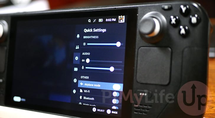 Steam Deck Airplane Mode