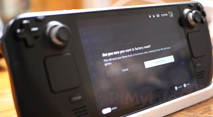 Steam Deck Factory Reset