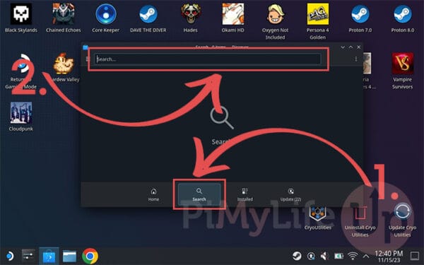 How to Install the Heroic Games Launcher on the Steam Deck - Pi My Life Up