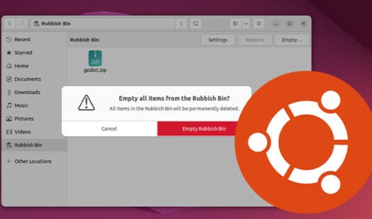 How to Empty the Trash on Ubuntu Thumbnail