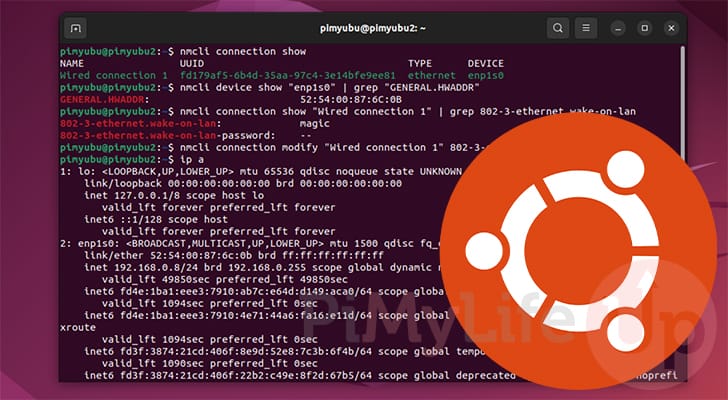 Ubuntu enable Wake-on-LAN