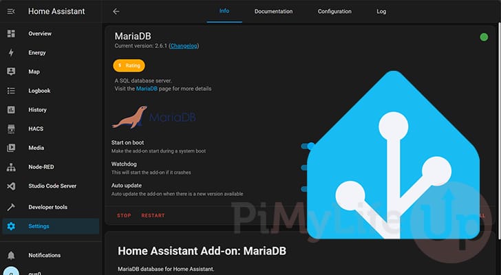 Home Assistant use MariaDB