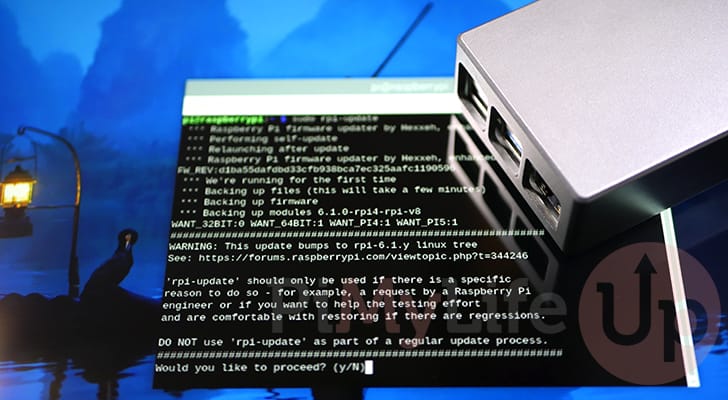 Raspberry Pi Update Firmware