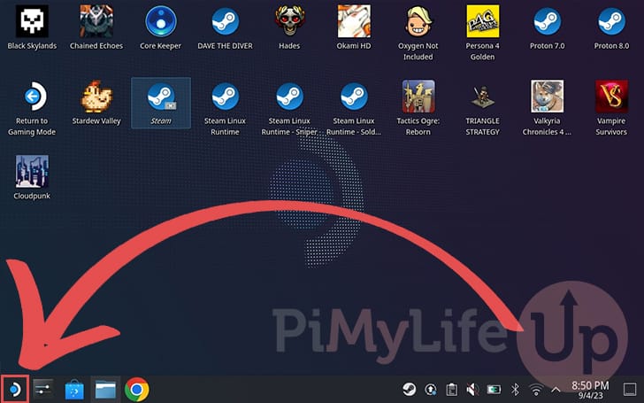 Open Start Menu