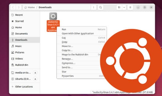 How to use an AppImage on Ubuntu Thumbnail