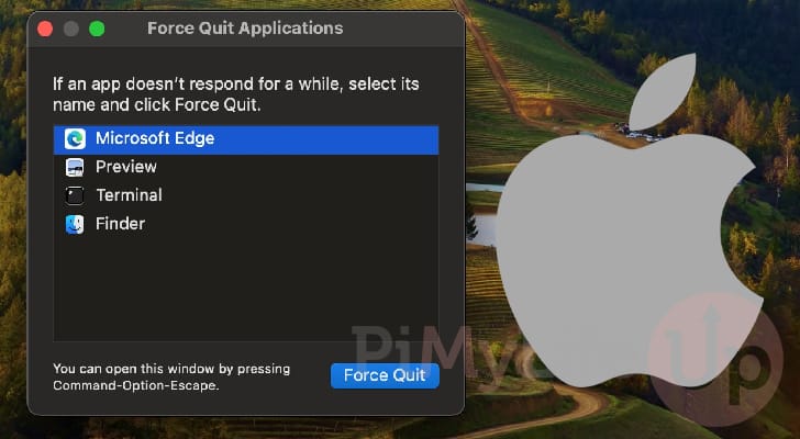 macOS Force Quit
