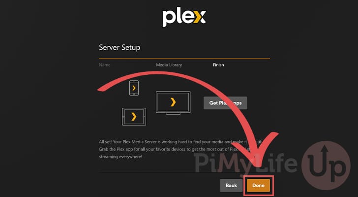 Completed Docker Plex Media Server Setup