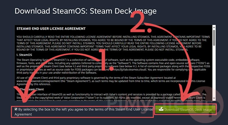 Download Steam Deck Recovery