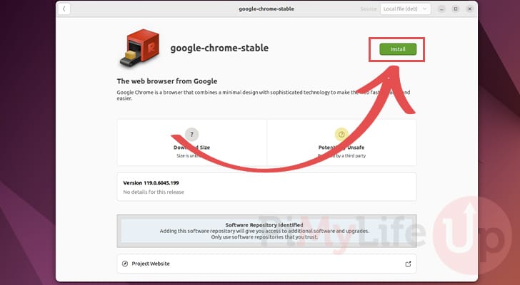 Install Google Chrome to Ubuntu