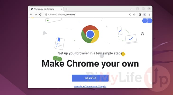 Google Chrome running on Ubuntu