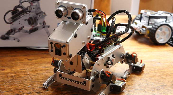 Raspberry Pi Robot Dog Project Kit by SunFounder
