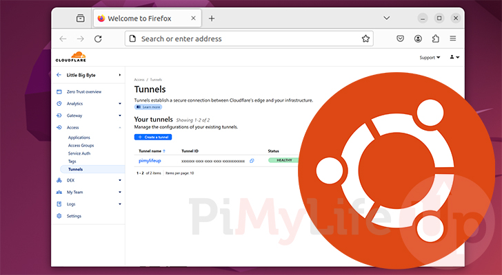 Ubuntu Cloudflare Tunnel